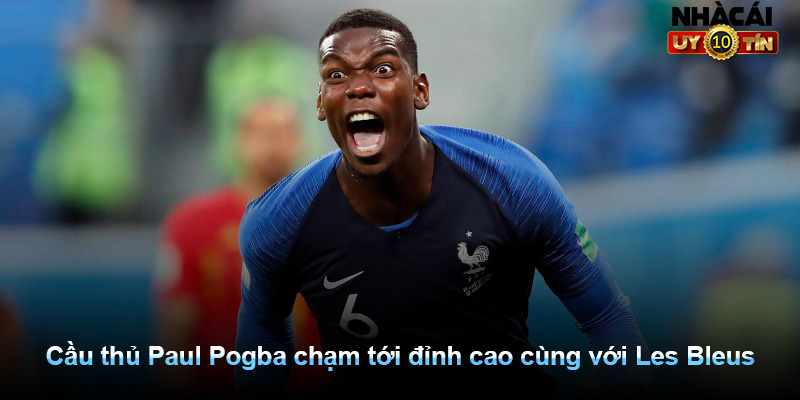 Cầu thủ Paul Pogba chạm tới đỉnh cao cùng với Les Bleus